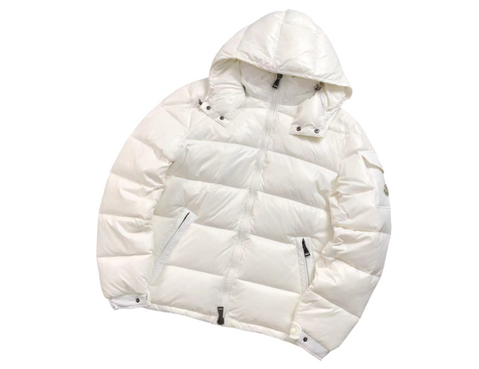 Moncler Maya Down Jacket White