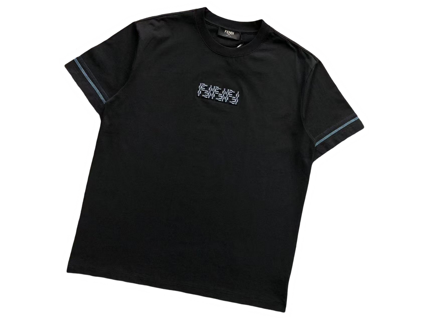 Fendi Zebra Tee Black