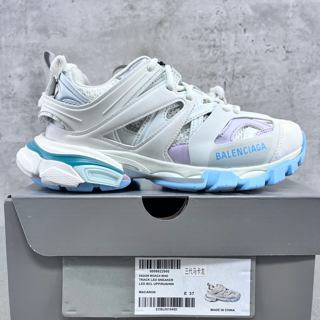 Balenciaga Track 3.0 White/Pink/Blue