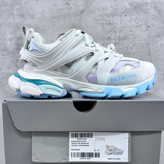 Balenciaga Track 3.0 White/Pink/Blue