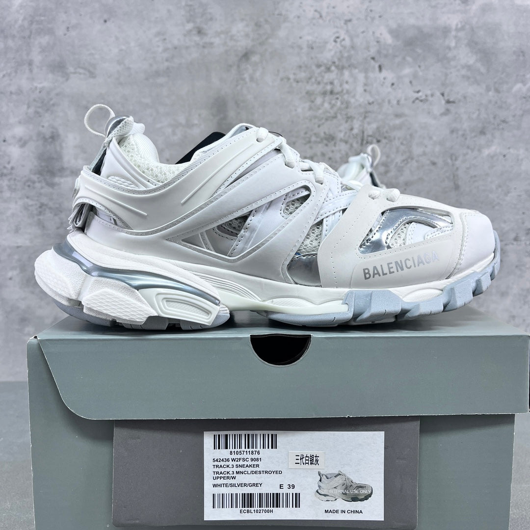 Balenciaga Track 3.0 White/Silver/Grey