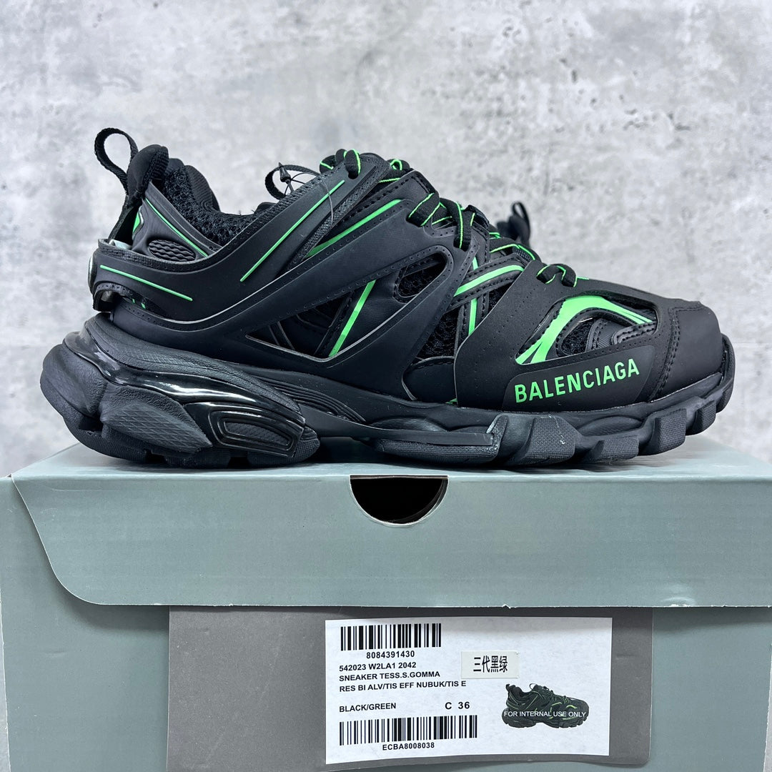 Balenciaga Track 3.0 Black/Green