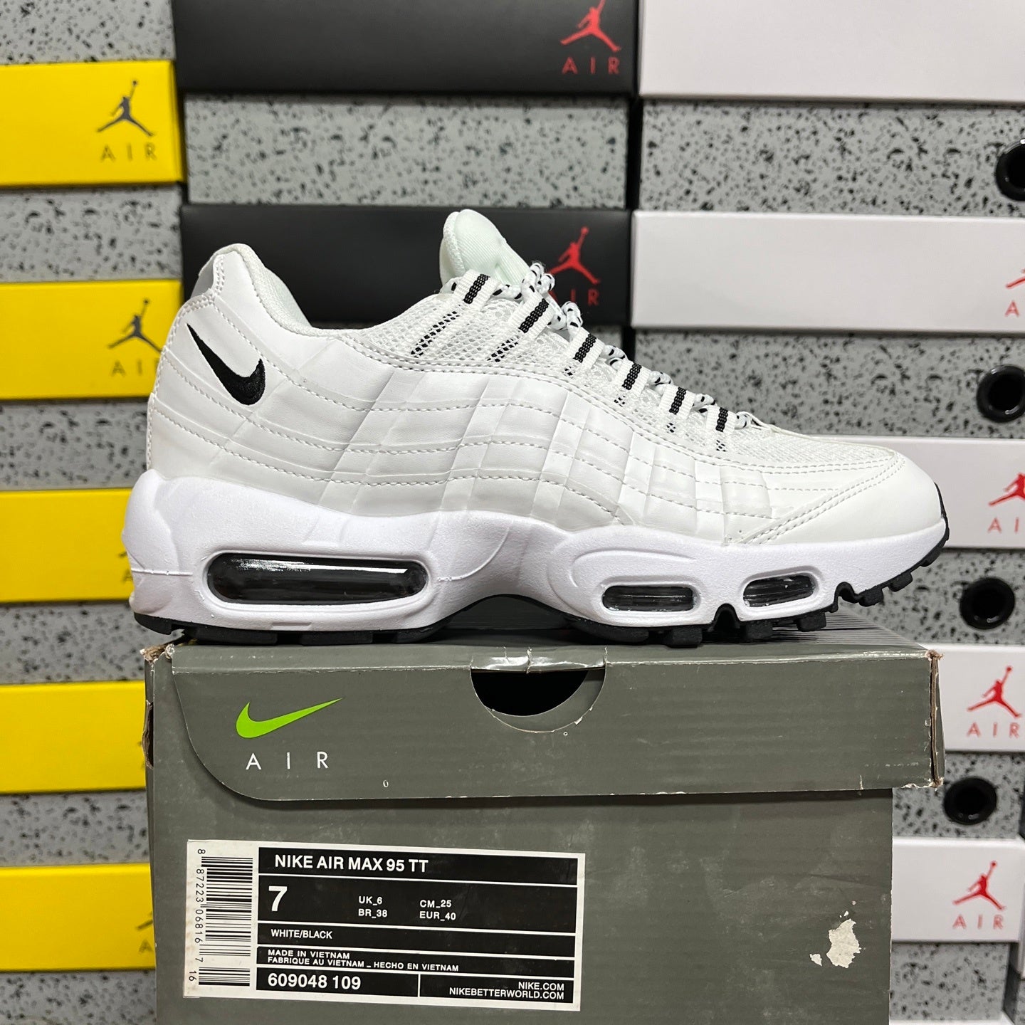 Nike Air Max 95 Essential White Black