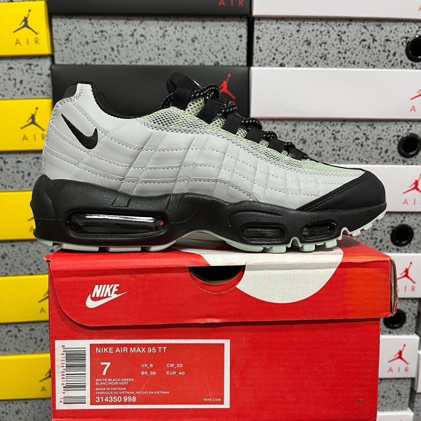 Nike Air Max 95 Grey Green Black