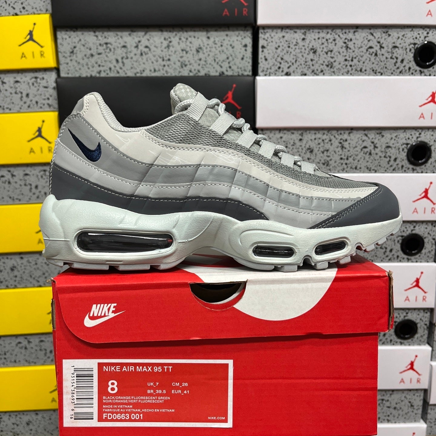 Nike Air Max 95 Grey Midnight Navy