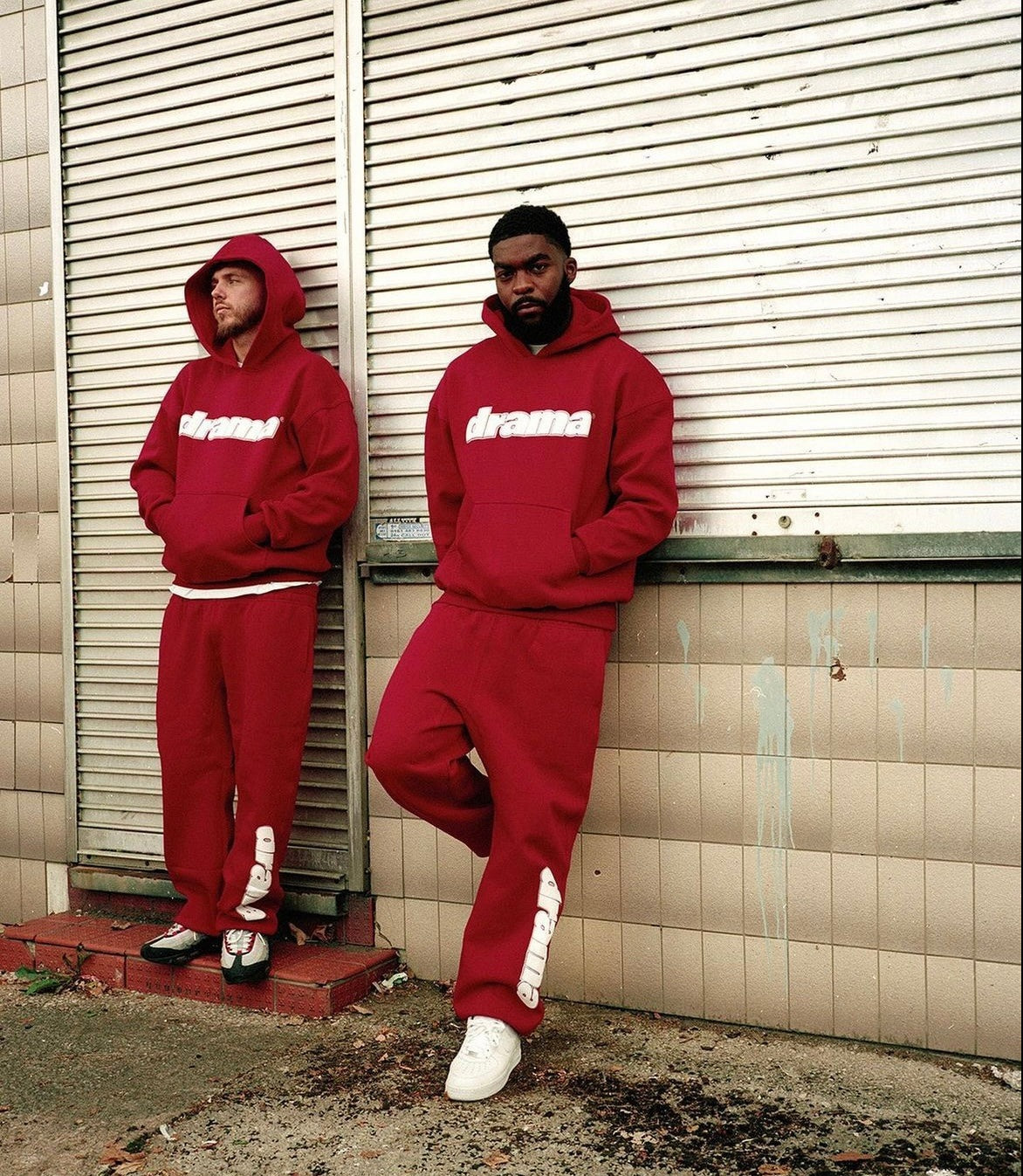 Drama Call Foam Jogging Red/White