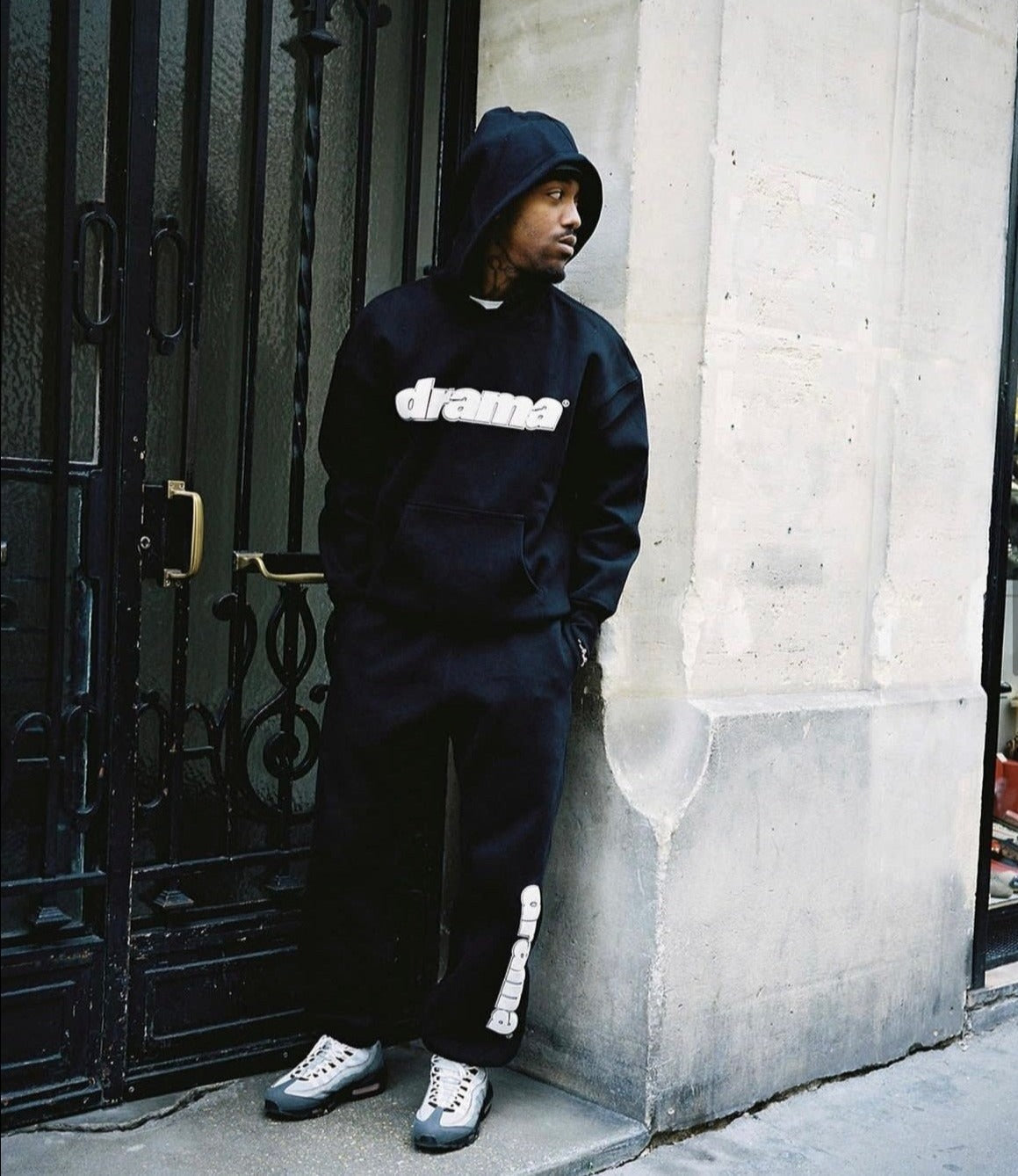 Drama Call Foam Jogging Black/White