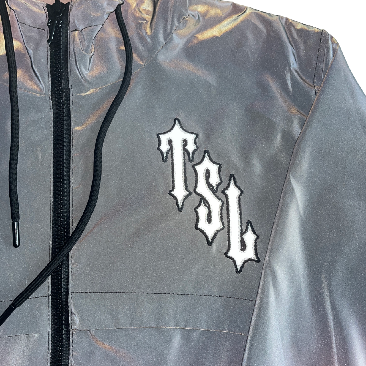 Trapstar Shooters Windbreaker Black Reflective