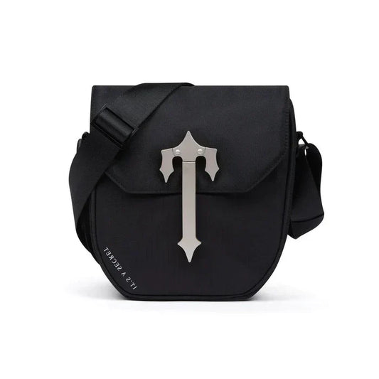 Trapstar Black Silver Cobra T Bag