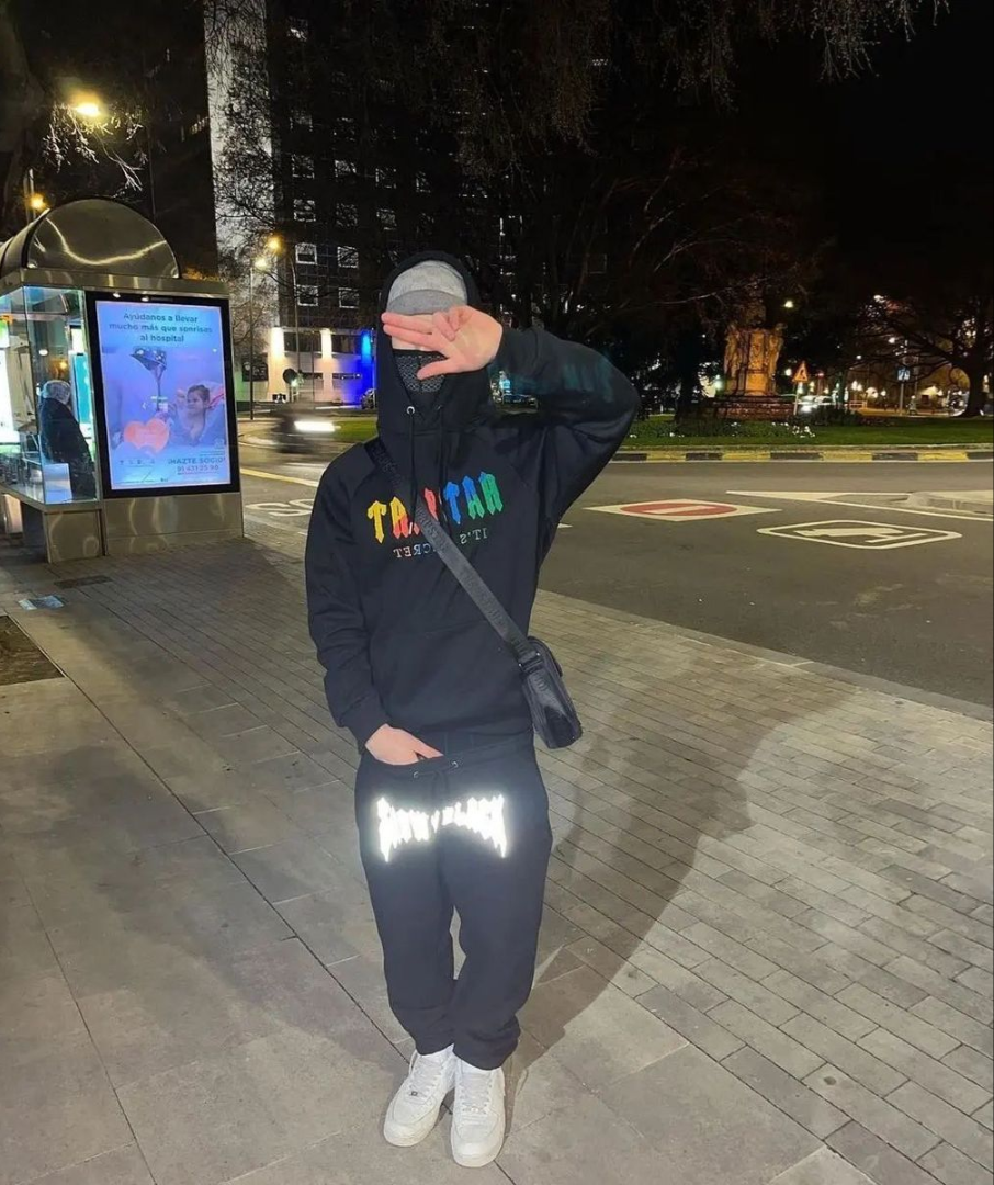 Trapstar Chenille Decoded Hoodie Tracksuit Candy Flavours