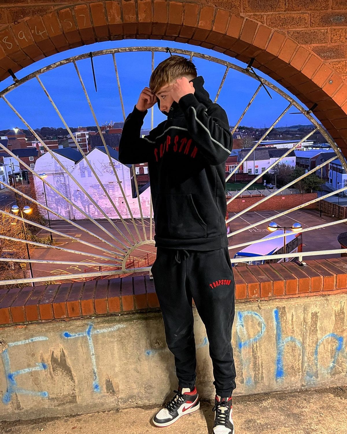 Trapstar Irongate Arch Tracksuit Infrared Edition