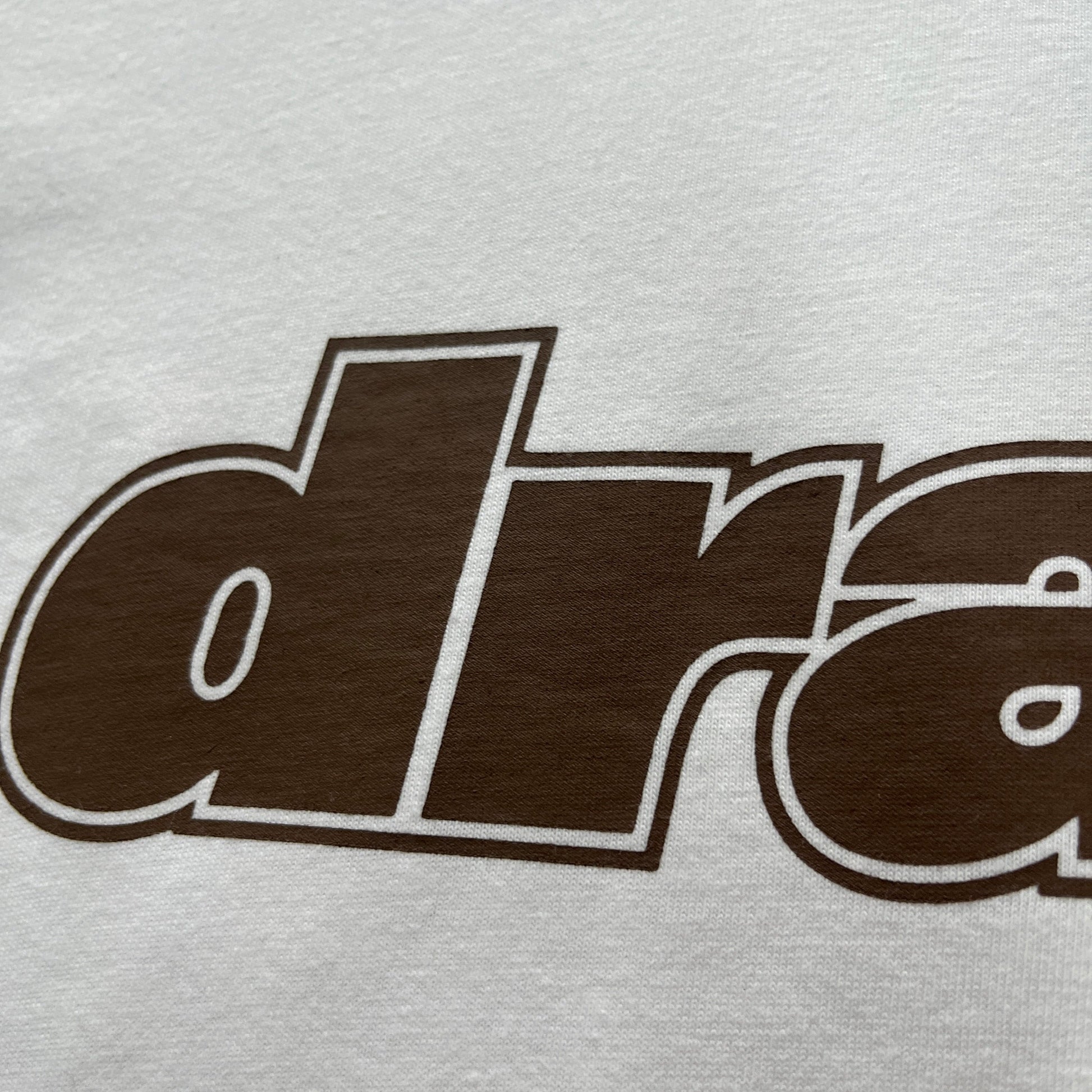 Drama Call Classic Tee White/Brown