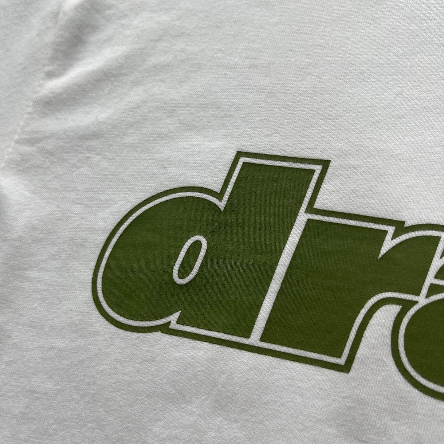 Drama Call Classic Tee White/Grass Green
