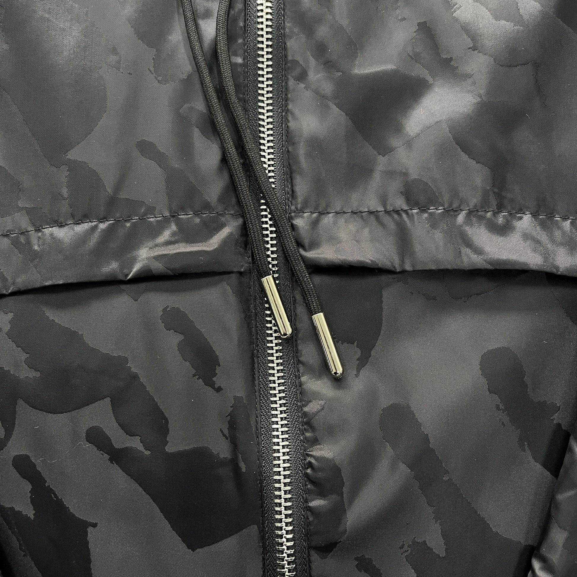 Trapstar Irongate T Jacquard Windbreaker Jacket Black