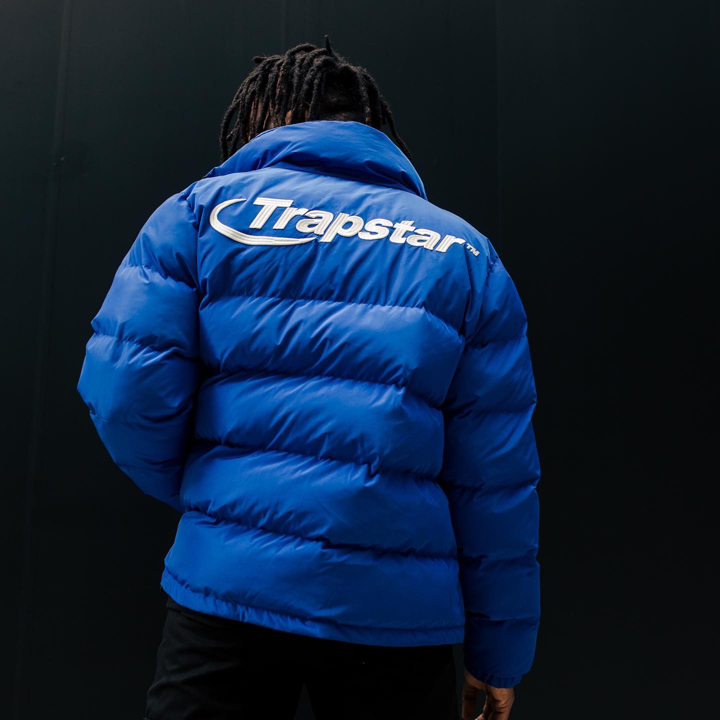 Trapstar Hyperdrive Puffer Jacket 2.0 Blue/White