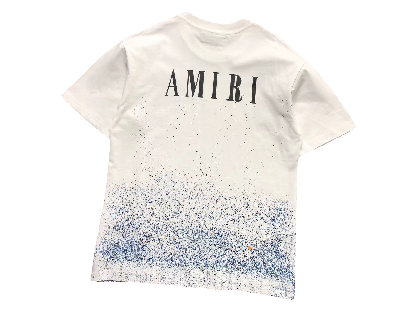 AMIRI Paint Splatter Tee White