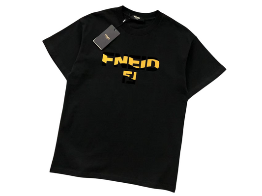 Fendi Wave Tee Black