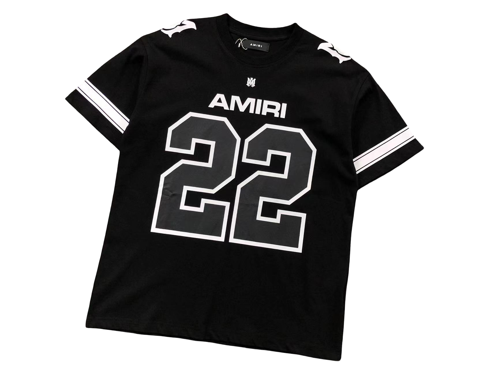AMIRI Football 22 Tee Black