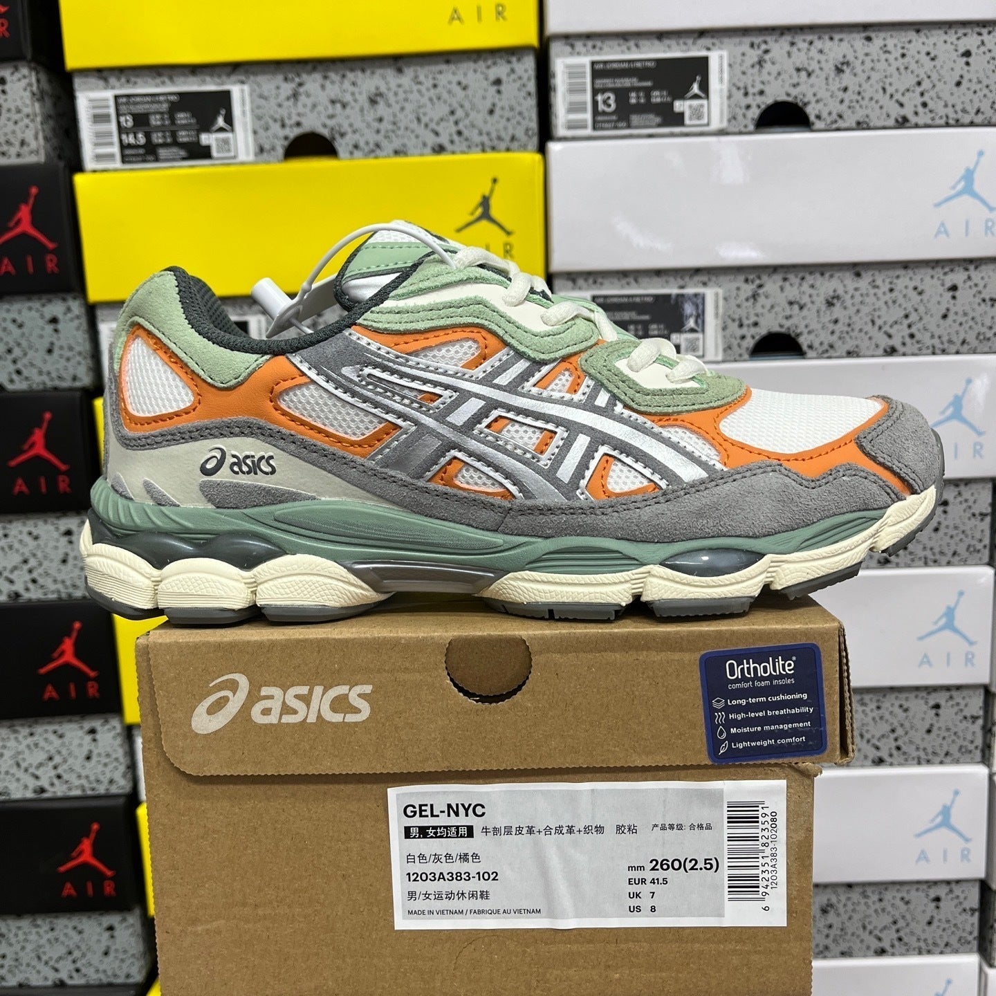 ASICS Gel-NYC Cream Clay Grey