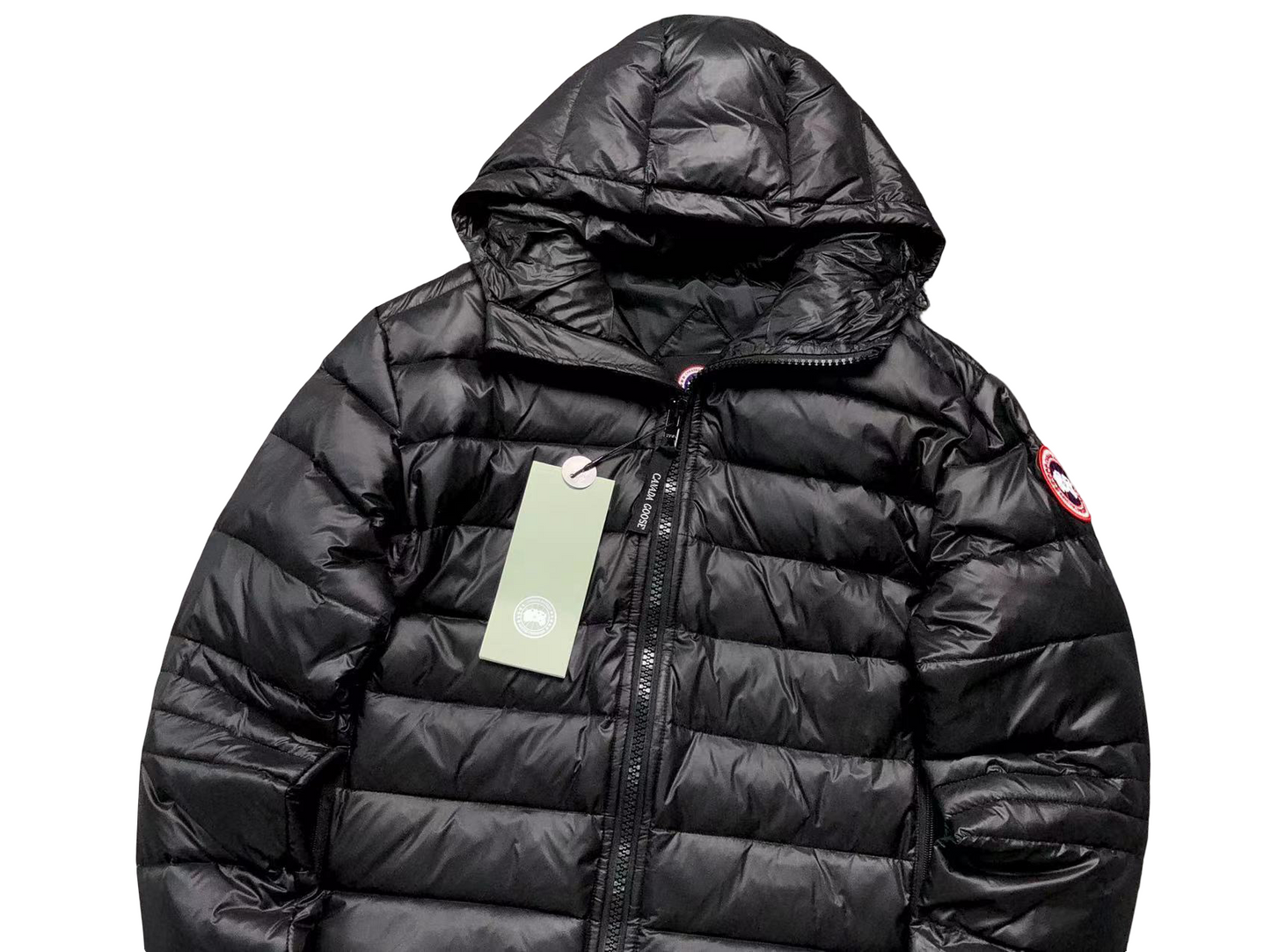 Canada Goose Crofton Slim Fit Down Jacket Black