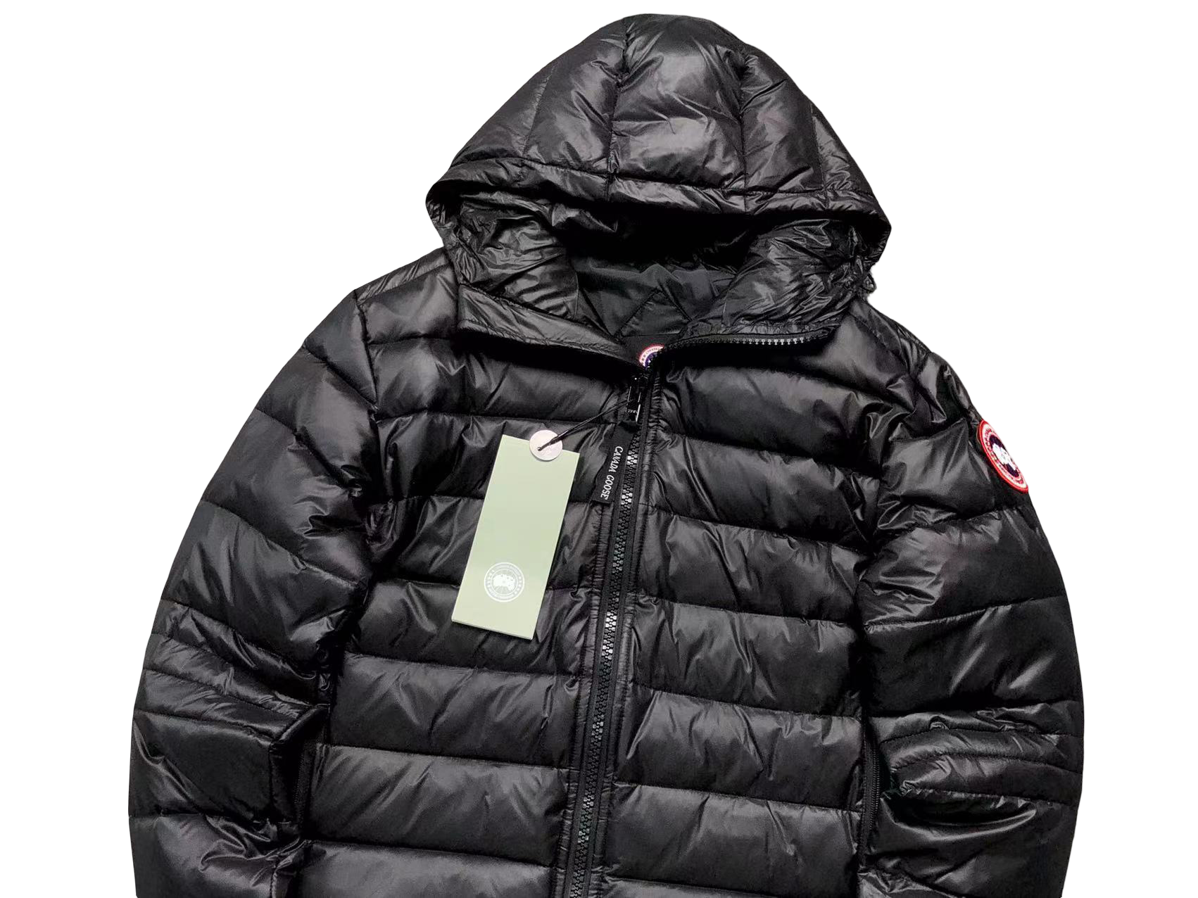 Canada Goose Crofton Slim Fit Down Jacket Black