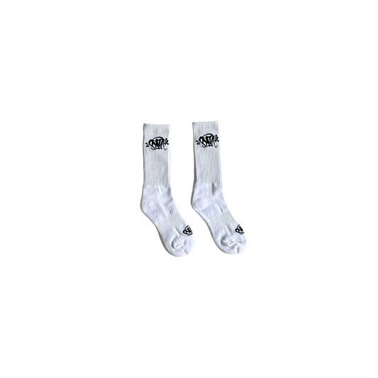 Syna Socks White Black (2 Pairs)