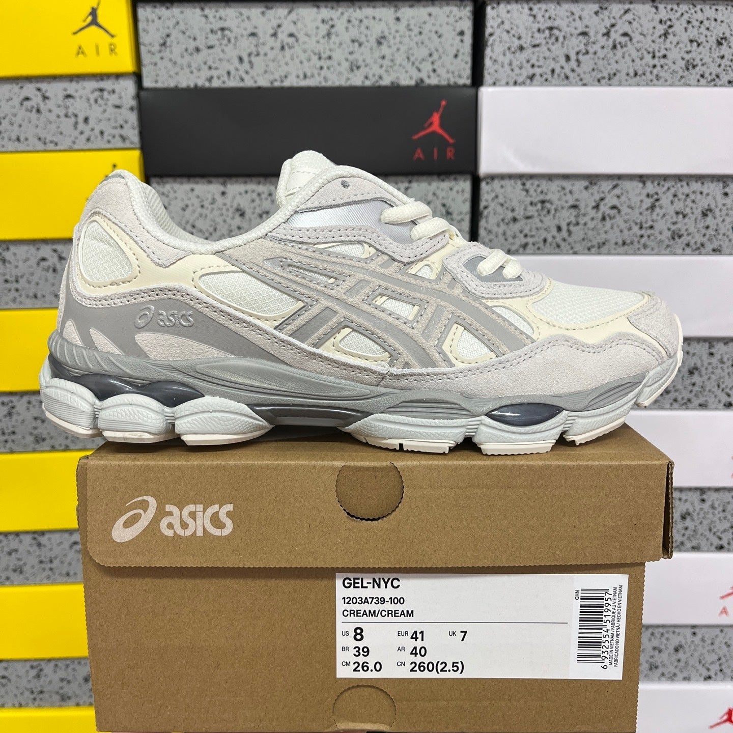 ASICS Gel-NYC Cream Grey