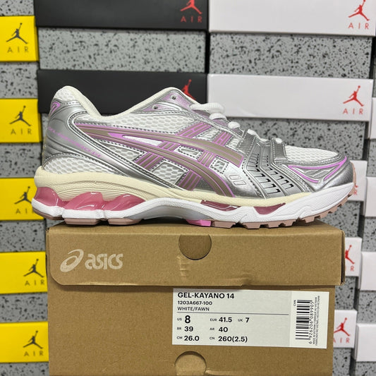 Asics Gel-Kayano 14 White Fawn