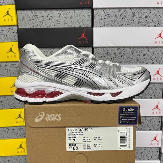 Asics Gel-Kayano 14 White Pure Silver