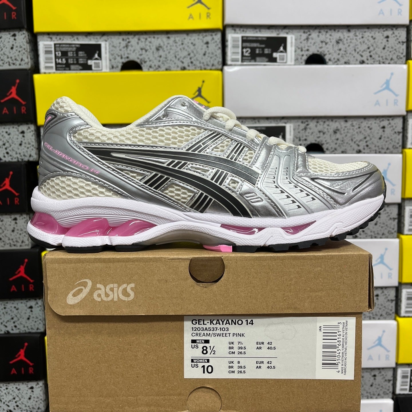 Asics Gel-Kayano 14 Cream Sweet Pink