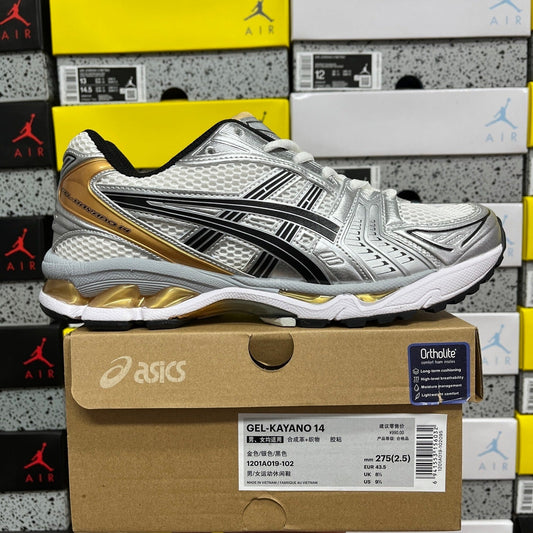 Asics Gel-Kayano 14 White Pure Gold