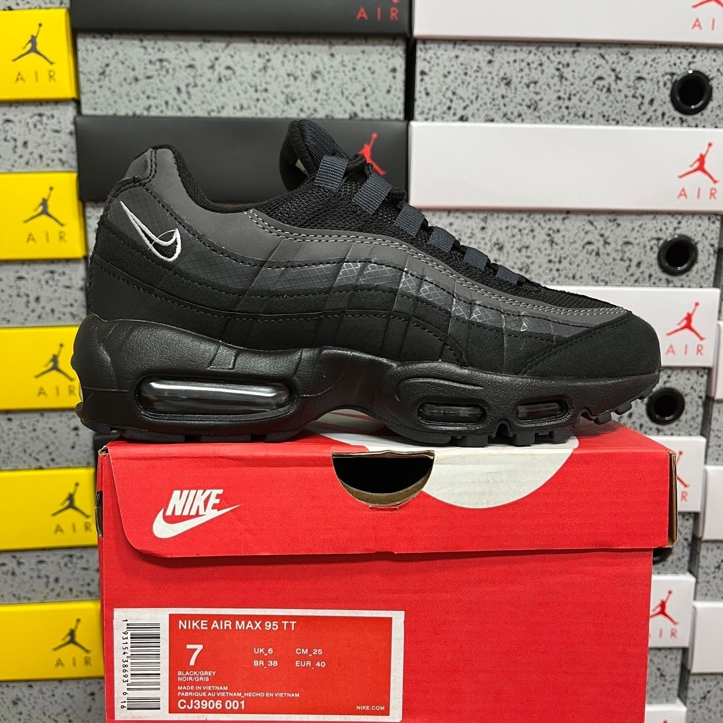 Nike Air Max 95 Black Grey White