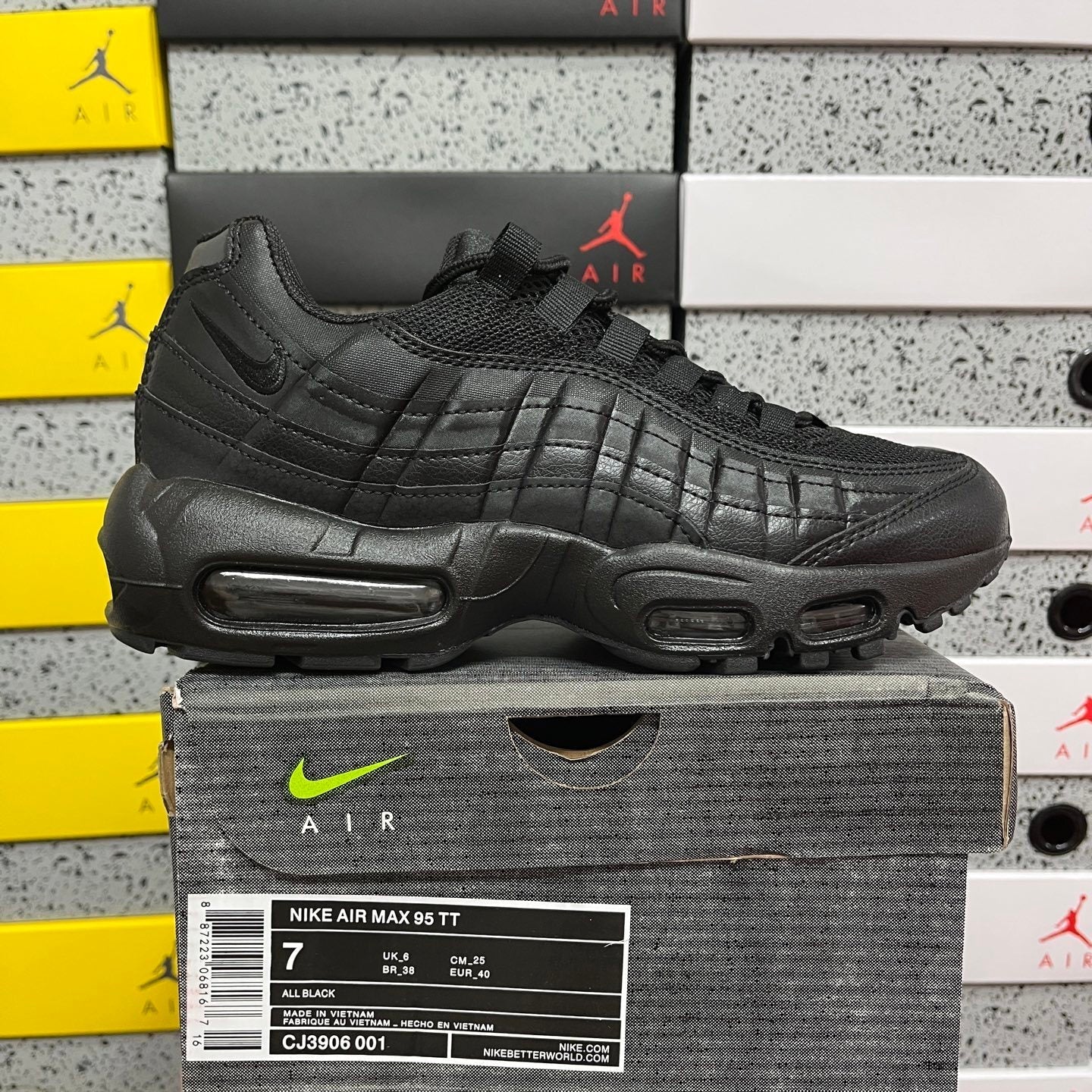 Nike Air Max 95 Recraft Triple Black