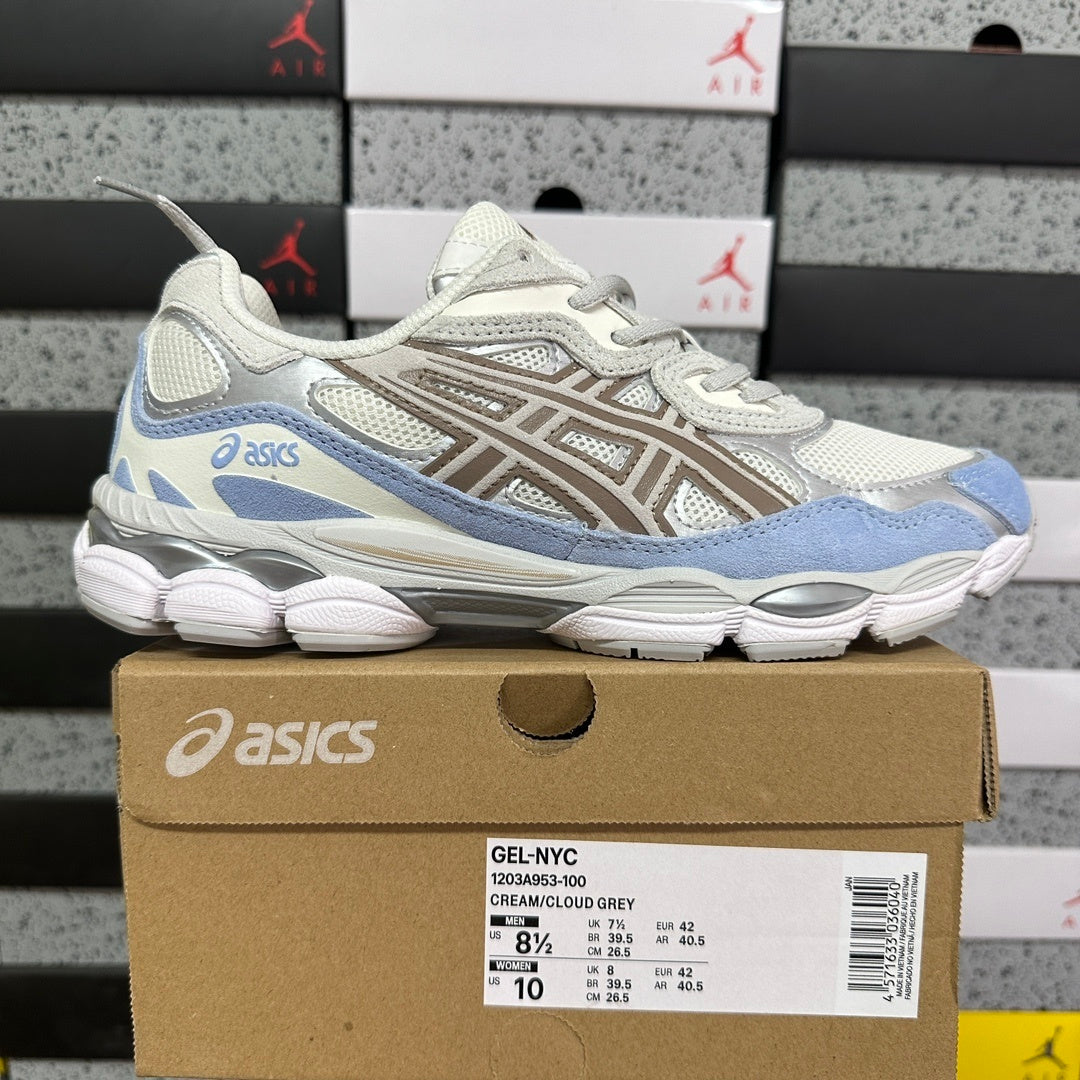ASICS Gel-NYC Cream Cloud Grey Blue