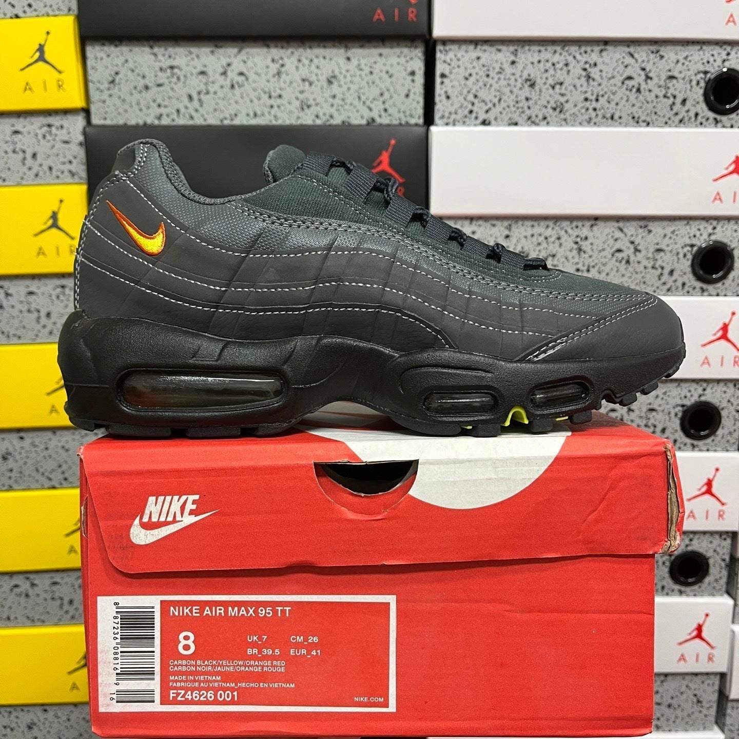 Nike Air Max 95 Anthracite Safety Orange