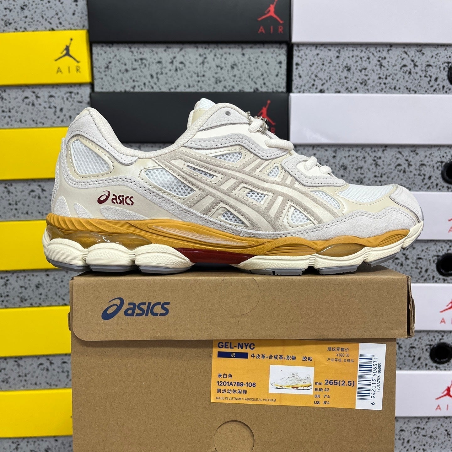 ASICS Gel-NYC Cream Oatmeal