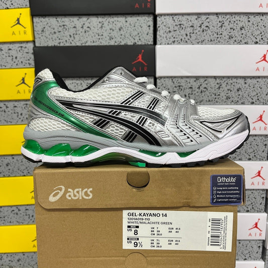 Asics Gel-Kayano 14 White Malachite Green