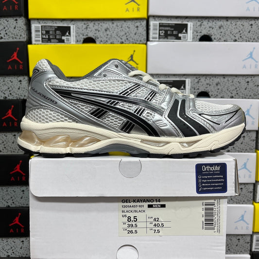 Asics Gel-Kayano 14 JJJJound Silver Black