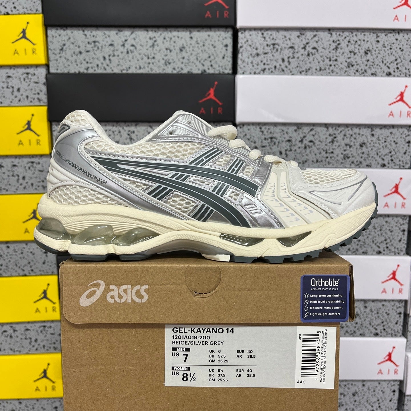 Asics Gel-Kayano 14 Birch Dark Pewter