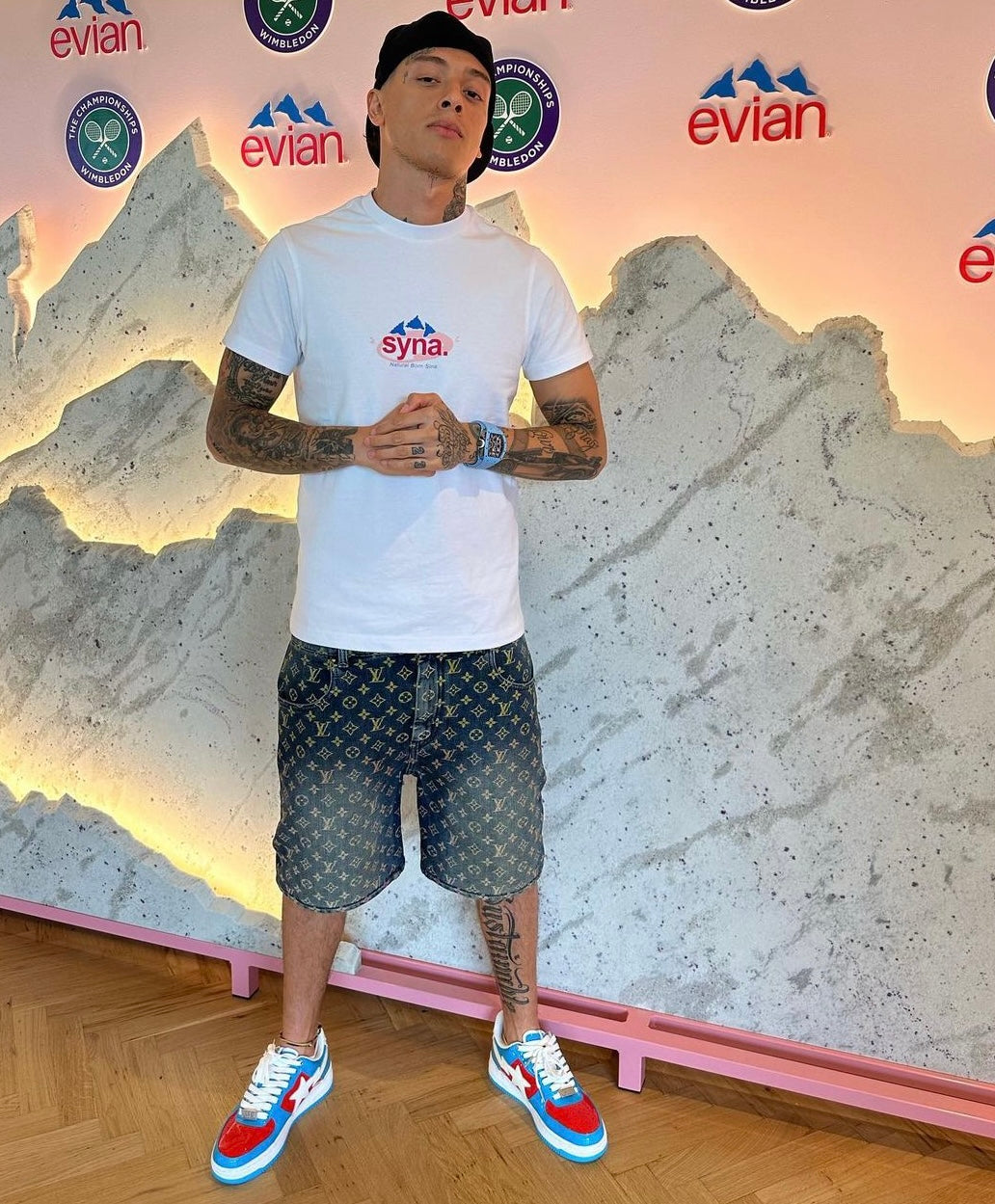 Syna World x Evian H20 Tee White
