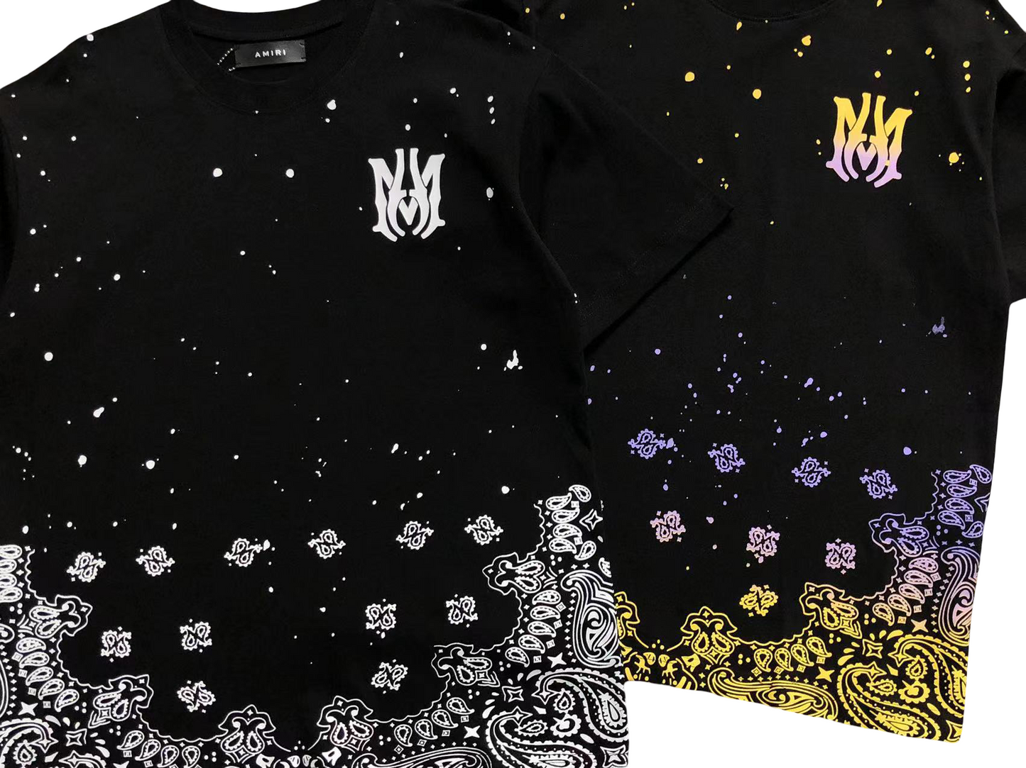 AMIRI Royal Tee Yellow/Purple