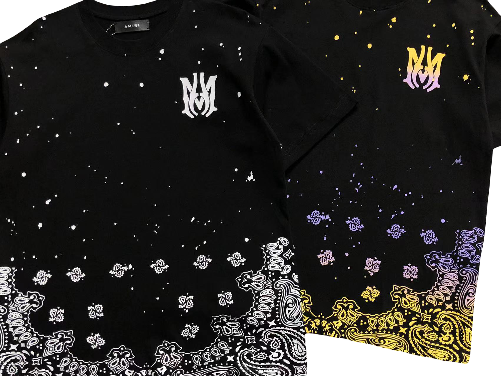 AMIRI Royal Tee Yellow/Purple