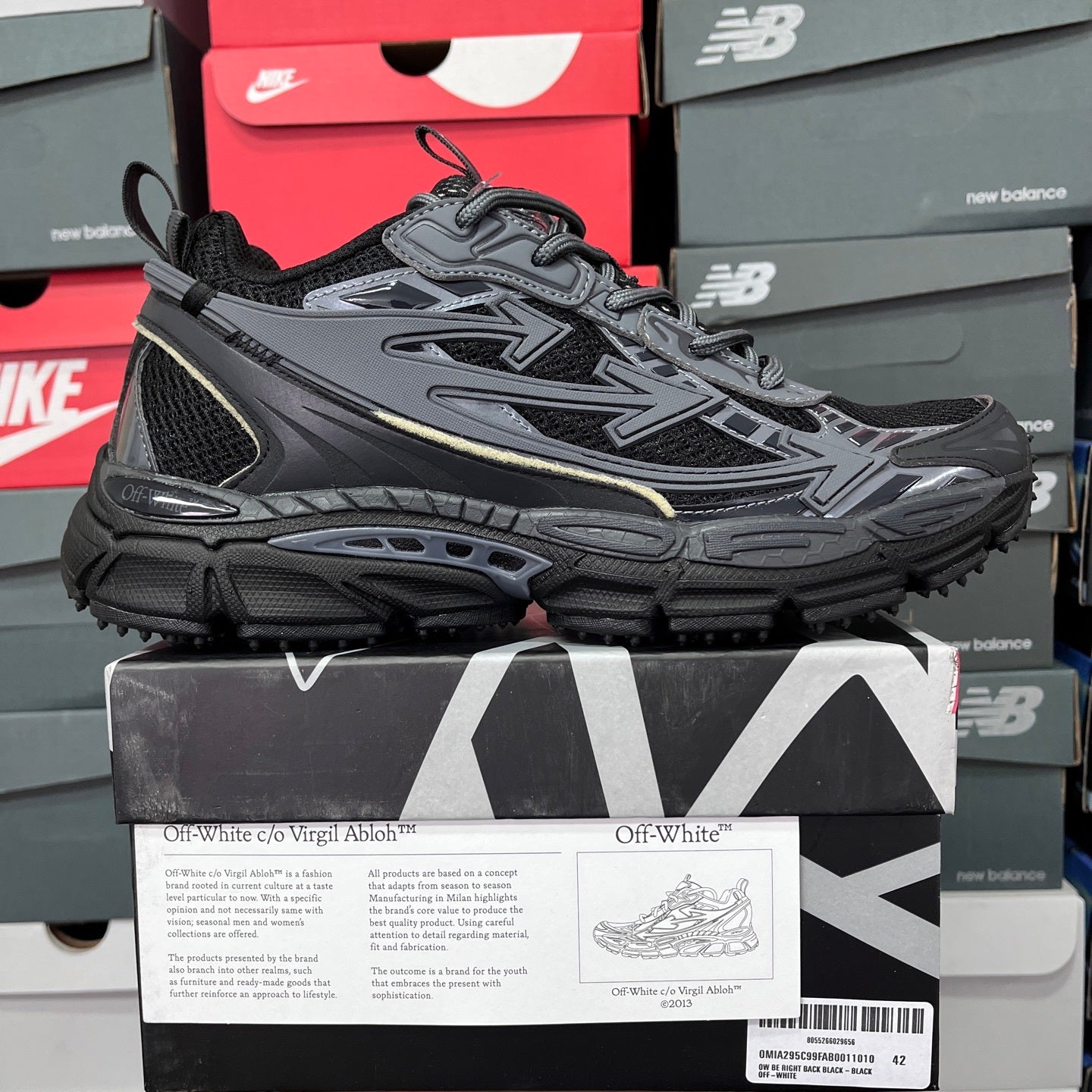 Off-White Be Right Back Black