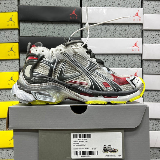 Balenciaga Runner 7.5 Grey White Fluo
