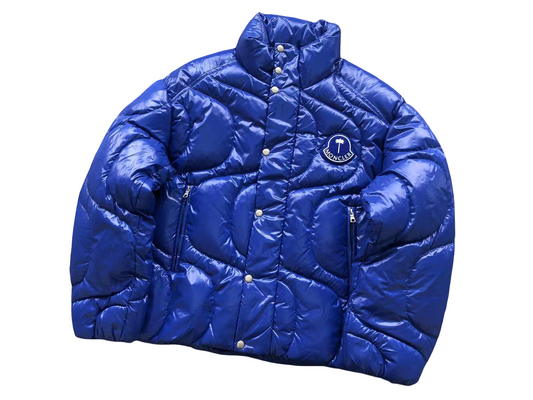 Moncler x Palm Angels Haunani Down Jacket Blue