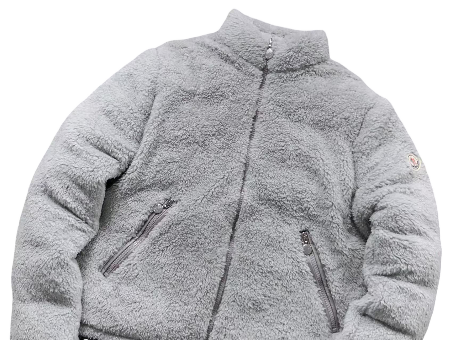 Moncler Polignac Fleece Jacket - (LAVENDER GREY)
