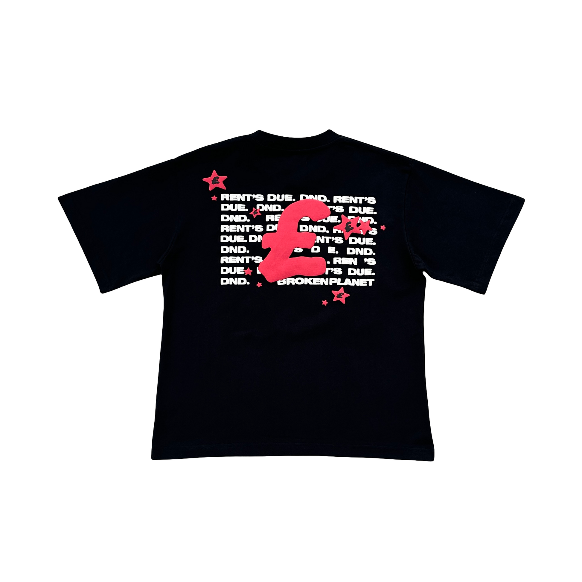 Broken Planet Rent's Due Tee Black