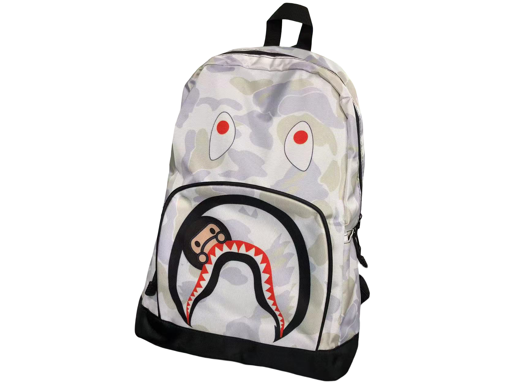 BAPE Baby Milo Camo Bag White