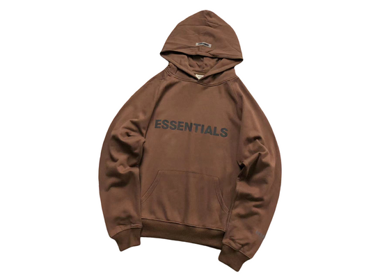 Fear Of God Essentials Hoodie Brown