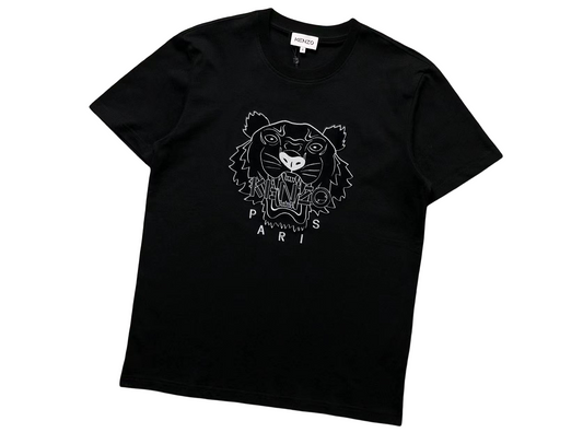 KENZO Tiger Waffle Tee Black